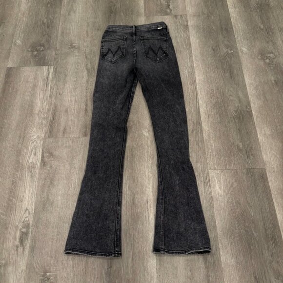 Mother High Waisted Runaway Flare Jeans Train Stops Womens 26 - Picture 8 of 9